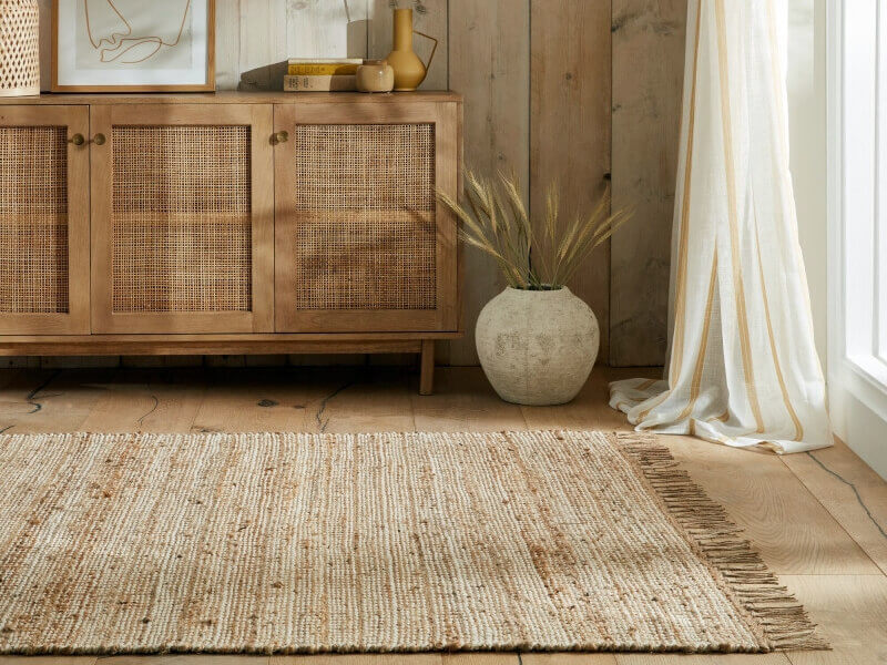 Kusový koberec Levi Chenille Jute Natural
